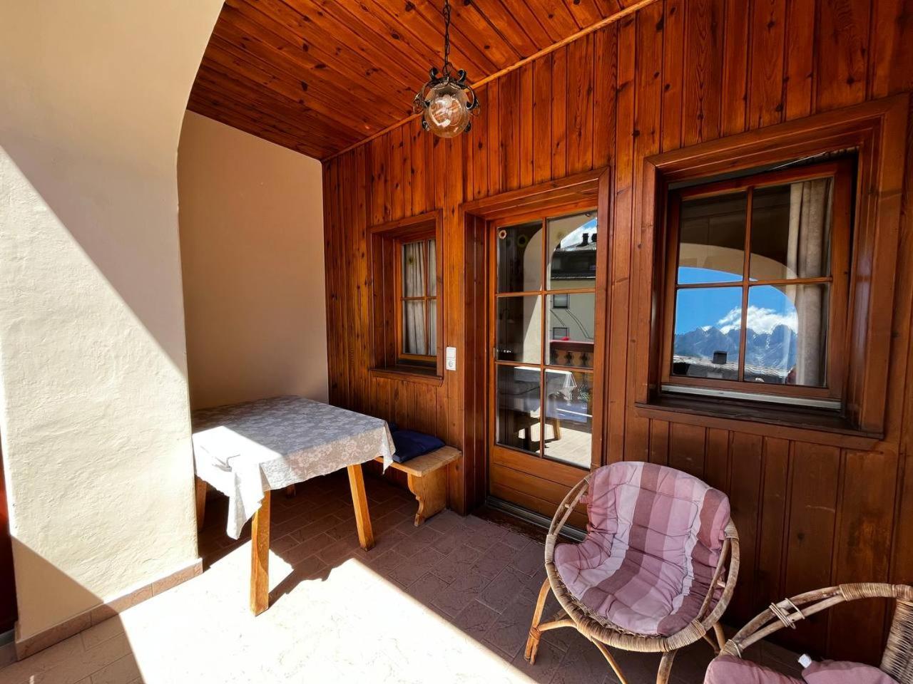 Stroblhof Toblach-Toblach Exterior foto